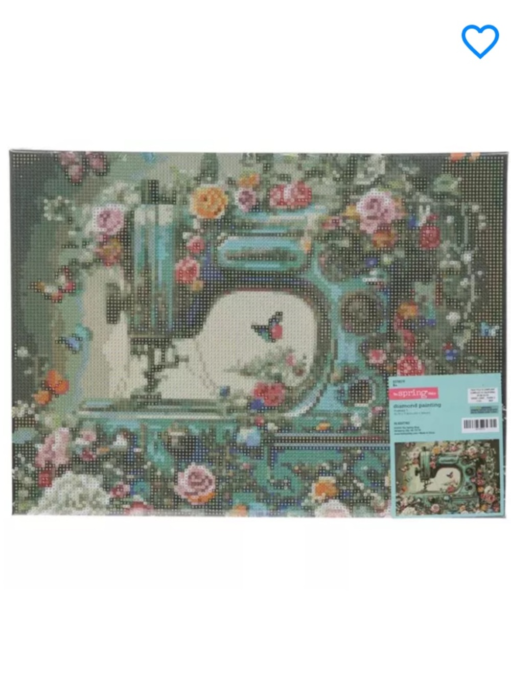 Hobby Lobby Sewing Machine Floral Diamond Art Craft Kit, Spring 2026